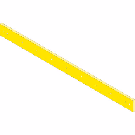 2025 Buyers Products Municipal Plow Cutting Edge - Yellow Polyurethane (16360482) - Image 1