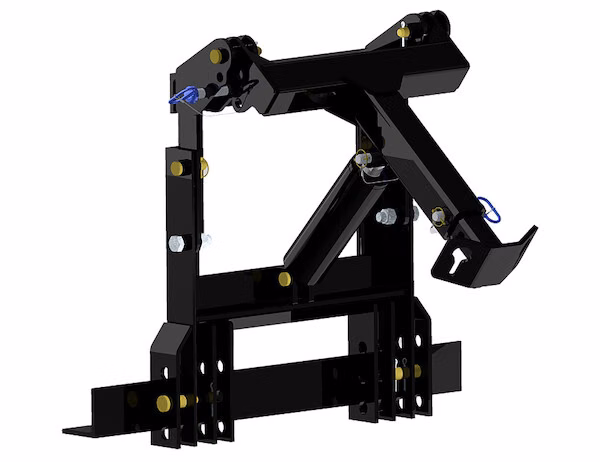 2025 Buyers Products Pin Ear Plow Hitch With Power/Manual Tilt (16400220) - Image 1