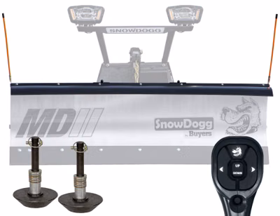 2025 Buyers Products MDII SNOW PLOW WITH RAPIDLINK™(MD75II -90 ") 7