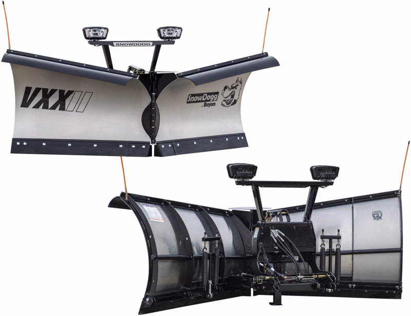 2026 Buyers Products Snowdogg® VXXII Snow Plow With Rapidlink™(VXX105II -126 ") - Image 2