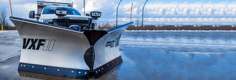 2025 Buyers Products VXFII SNOW PLOW WITH RAPIDLINK™(VXF95II -114 ") - Image 1
