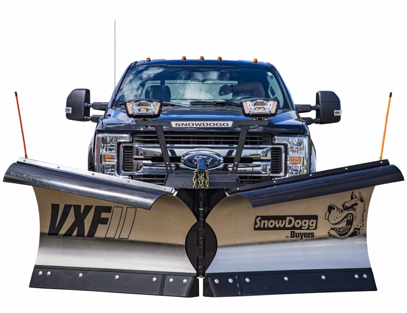 2025 Buyers Products VXFII SNOW PLOW WITH RAPIDLINK™(VXF95II -114 ") - Image 2