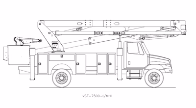 2025 Versalift VST-7500-I 1