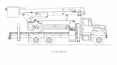 2025 Versalift VO-452-MHI-E77 1