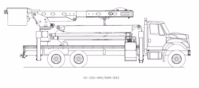 2025 Versalift VO-350-MHI-E83 1