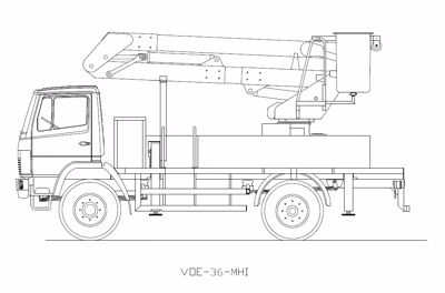 2025 Versalift VOE-36-MHI (EXPORT) 1