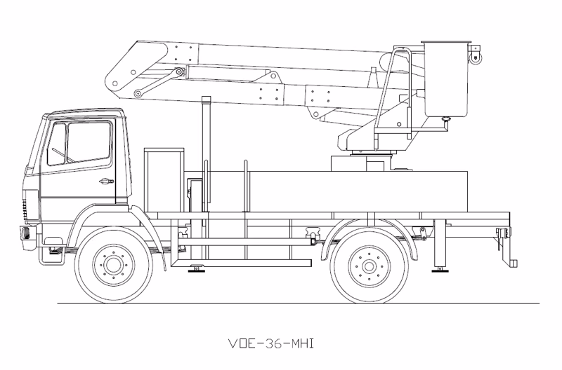 2025 Versalift VOE-36-MHI (EXPORT) - Image 1