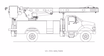 2026 Versalift VO-355-MHI 1