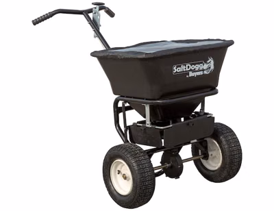 2026 Buyers Products Bulk Salt Walk Behind Broadcast Spreader With Black Powder-Coated Frame (WB155BG) 1