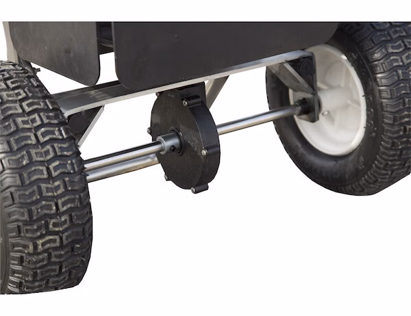 2025 Buyers Products BULK SALT WALK BEHIND BROADCAST SPREADER WITH BLACK POWDER-COATED FRAME (WB155BG) - Image 2