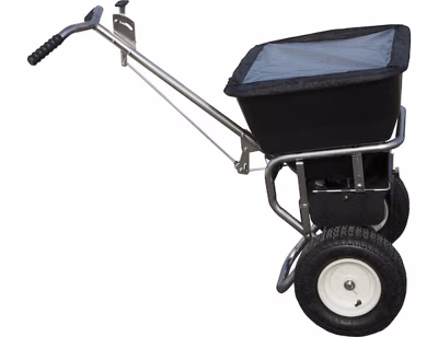 2026 Buyers Products Bulk Salt Walk Behind Broadcast Spreader With Black Powder-Coated Frame (WB155BG) 5