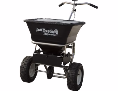 2026 Buyers Products Bulk Salt Walk Behind Broadcast Spreader With Black Powder-Coated Frame (WB155BG) 7