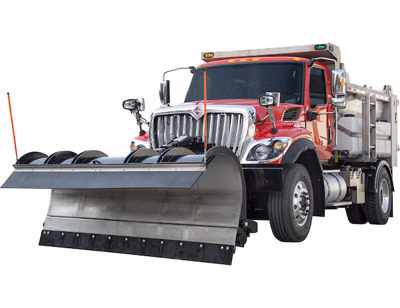 2025 Buyers Products Stainless Steel Municipal J-Plow - 10 Foot Blade (1662520301) 2