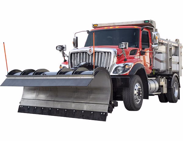 2026 Buyers Products Stainless Steel Municipal J-Plow - 10 Foot Blade (1662520301) - Image 2