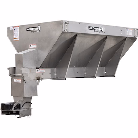 2026 Buyers Products 8 Ft. X 46 In. Electric Dual-Auger 304 Stainless Steel Spreader(14708F468211) - Image 2