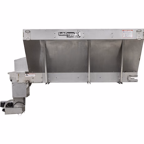 2026 Buyers Products 8 Ft. X 46 In. Electric Dual-Auger 304 Stainless Steel Spreader(14708F468211) - Image 4